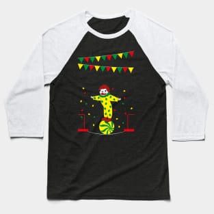 Pug Clown on Rope-Awesome Gift Baseball T-Shirt